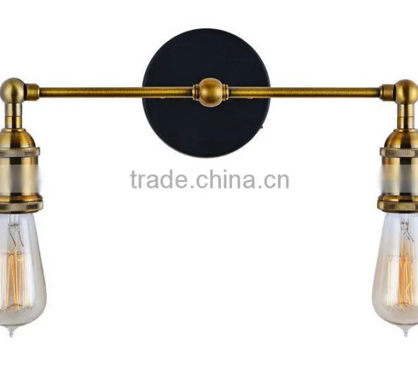 Manufacturer's Premium Iron Wall Sconce Lamp Brass Wall Lamp