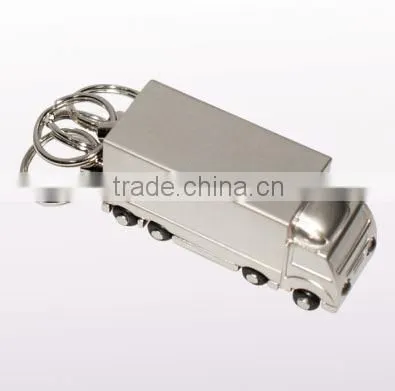 Customized Alloy Bicycle Shaped Metal Car Keychains Keyring photo-4