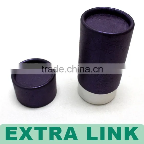 Fashion Slim Long Purple Fancy Paper Made Luxury Empty Paper Lipstick Tube photo-2