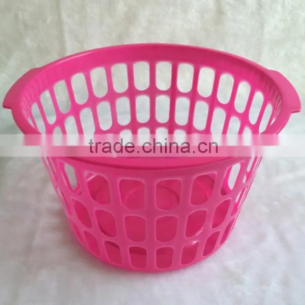 MINI PLASTIC ROUND LAUNDRY BASKETS,SMALL SIZE PLASTIC LAUNDRY BASKET,ONE DOLLAR BASKETS photo-2