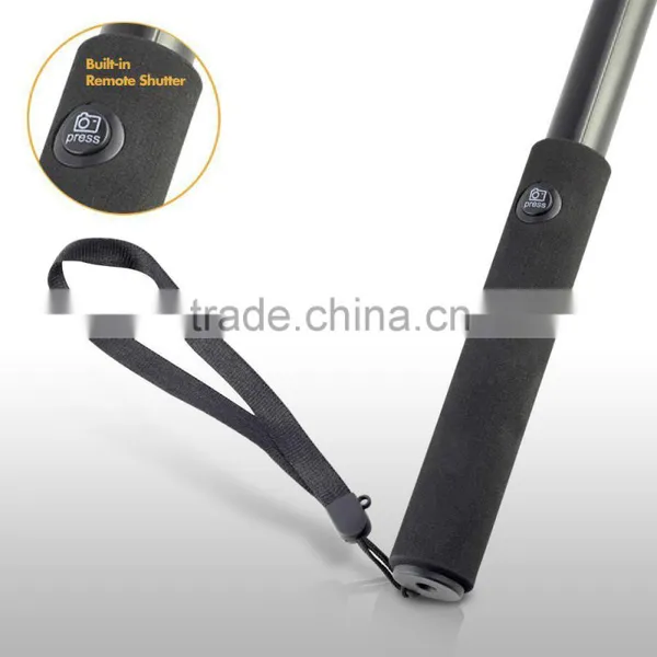 Plug and Play 3.5mm Handheld Monopod W/ Adjustable Mount Holder For Smart Phones photo-4