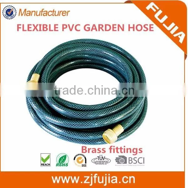 1/2'', 5/8'' Flexible Hose With Brass Fittings Soft PVC Hose Agriculture Water Hose photo-2