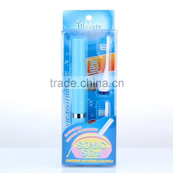Dental Care Ultrasound Electric Toothbrush With Two Brush Heads photo-2