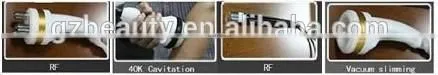 Body Slimming WS-28 Multifunctional Rf And Cavitation Slimming Machine Tripolar RF+Vacuum+Cavitation System Body Contouring photo-3