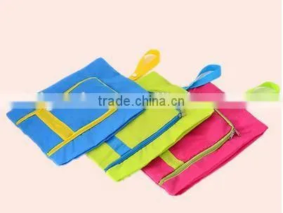 Simple Style Folding Nylon Waterproof Storage Bags Travel Bag Housekeeping Shoes Clothes Bags photo-2