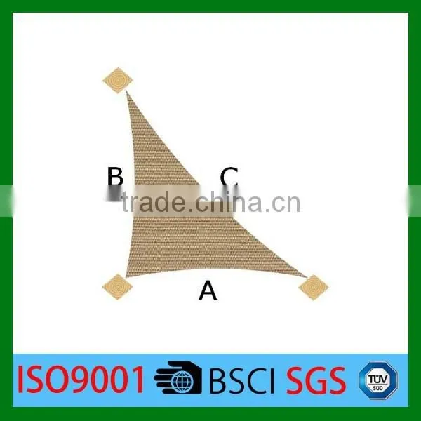 100% NEW PE With uv Good Sun Blocking Shading Sail photo-2