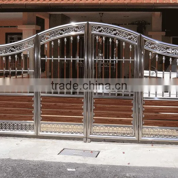 Customized Residential Wrought Iron/galvanized Powder Coated Steel/Iron/ Stainless Steel Gate Ornament photo-2