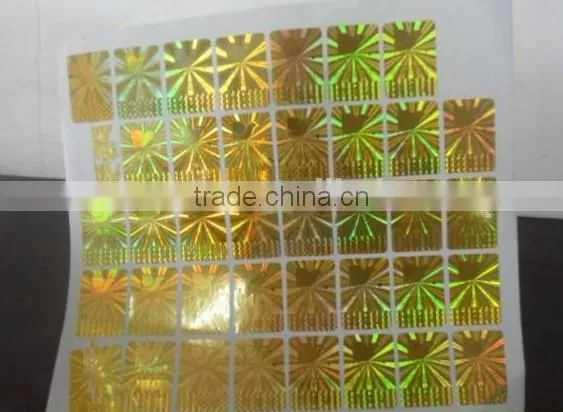 Round Gold Foil Label Sticker photo-2