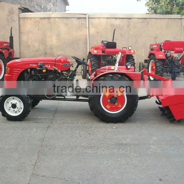 2012 HOT sale Tractor 354,4WD,4 cylinders engine, fitted with Rotary tiller