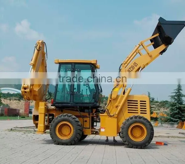 WZ30-25 Mini Wheel Backhoe Loader , Small Backhoe Loader for Sale 2015 Good Performence! photo-2