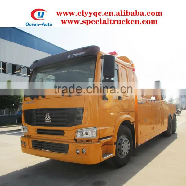 SINOTRUK HOWO 16ton Lifting Weight Tow Truck Wrecker for Sale photo-2