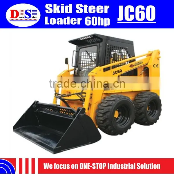 850kg Hot Sale Small Skid Steer Loader 60hp JC60 Skid Steer Attachments photo-5