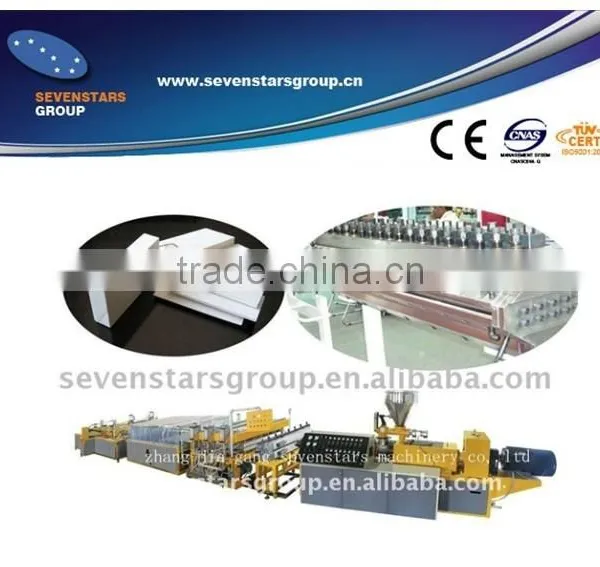 PVC WPC Foam Board Extrusion Line/ PVC WPC Foam Board Making Machine