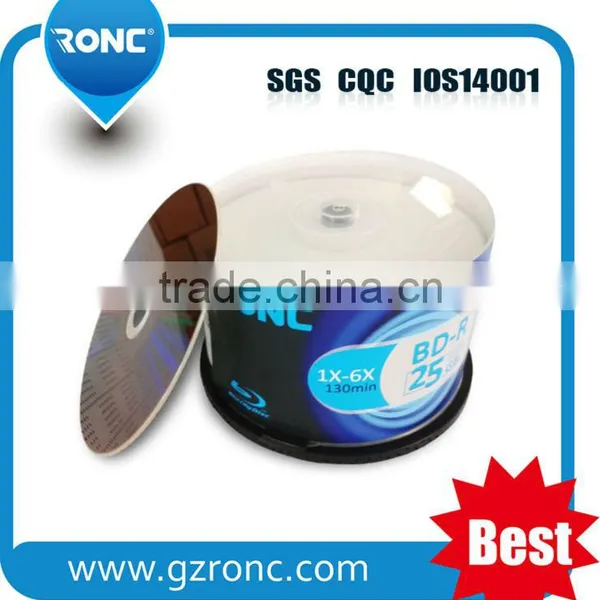 25GB Blue Ray Disc/ Blank Dvd Disc Wholesale/ Blank Disc