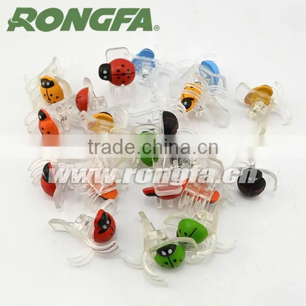 Colorful Beatle Shape Flower Support Clip photo-2