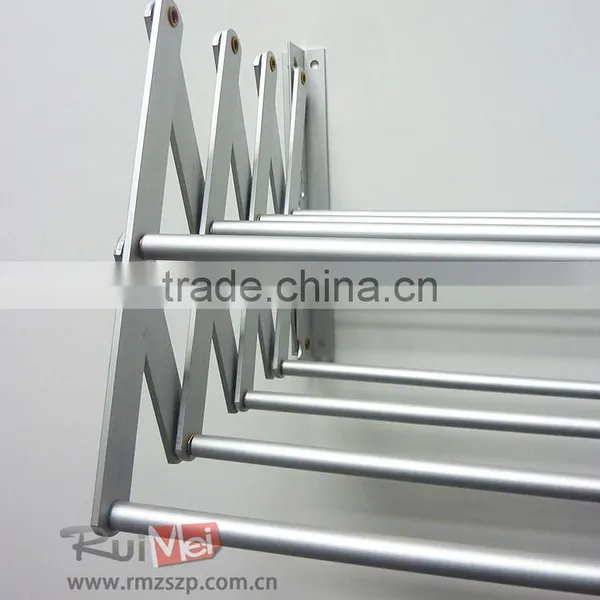 Solid Metal Folding Towel Display Rack photo-4