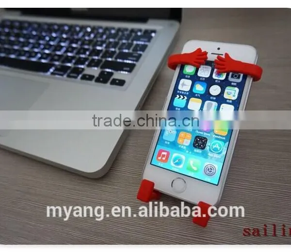Creative Self Adhesive Personalized Shape Pop Phone Handset Holder photo-6