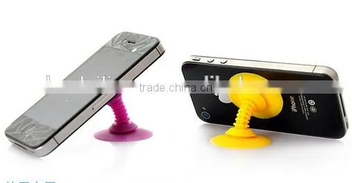 2014 Newest Smart Mini Silicone Phone Sucker Stand Two-side Sucker photo-2