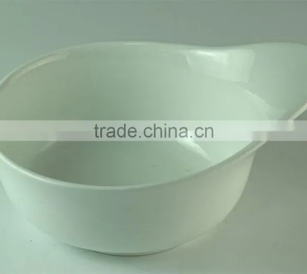 Wholesale Bulk White Sauce Ceramic Bowl photo-2