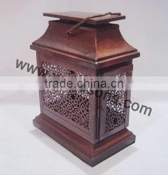 Silver Metal Lantern for Wedding Decoration photo-4
