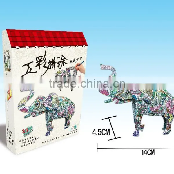 Новый 3D пазл из бумаги для рисования photo-2