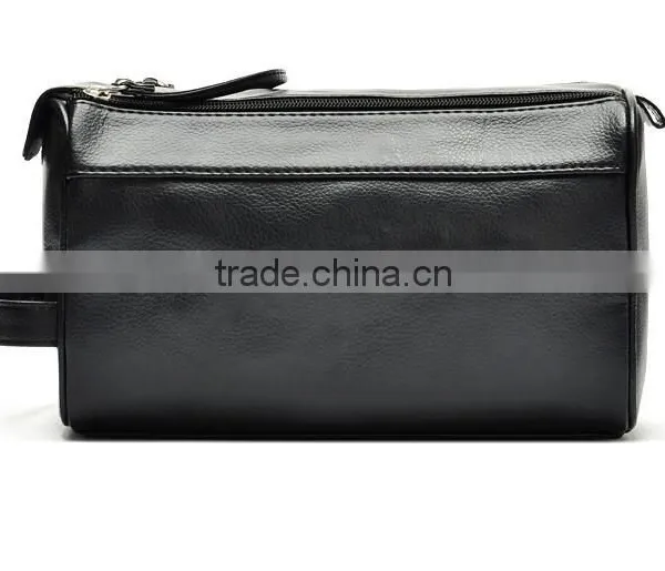 PU Leather Waterproof Men Cosmetic Bag ,Toiletry Bag/Men Cosmetic Bag/ Men Make up Bag photo-4