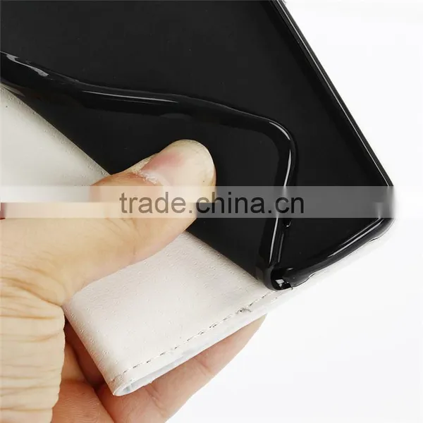 Noble Design High Quality Marble PU Card Bumper/pocket Cell Phone Case for Huawei photo-6