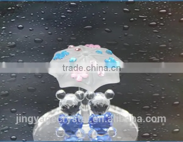 Creative Crystal Bride and Groom Figurines Wedding Favours for Guests/gift for Wedding Souvenir photo-3