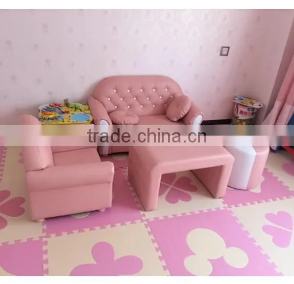 MMD02 Sweet Pink & Blue Kids Single Bed With Guardrail 2016 New Classic Children Kids Baby Furniture photo-2