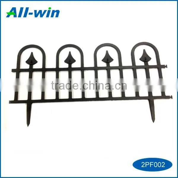 Outdoor Garden Decoration Portable Small Carven Plastic Fence photo-2