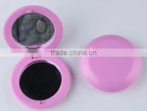 Plastic Round Folding Double Sided Mirror Pocket Mirror photo-4