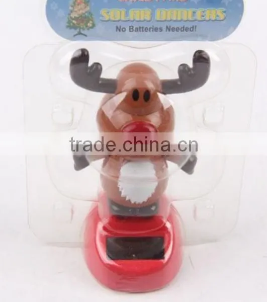2016 Hot Sell Christmas Car Solar Moving Wachel Dancing Figures photo-5