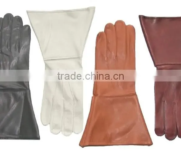 Yellow Gauntlet Gloves photo-5