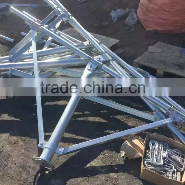 Galvanized Stand Solar Street Solar System Support China Supplier photo-3