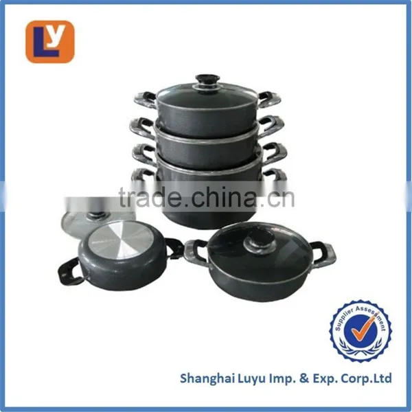 Aluminium Non-stick Cookware Stock Pot Set photo-2