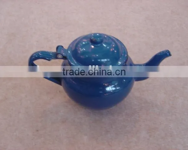 Hot Sale 9-14cm Enamel Small Tea Kettle Enamel Tea Pot photo-3