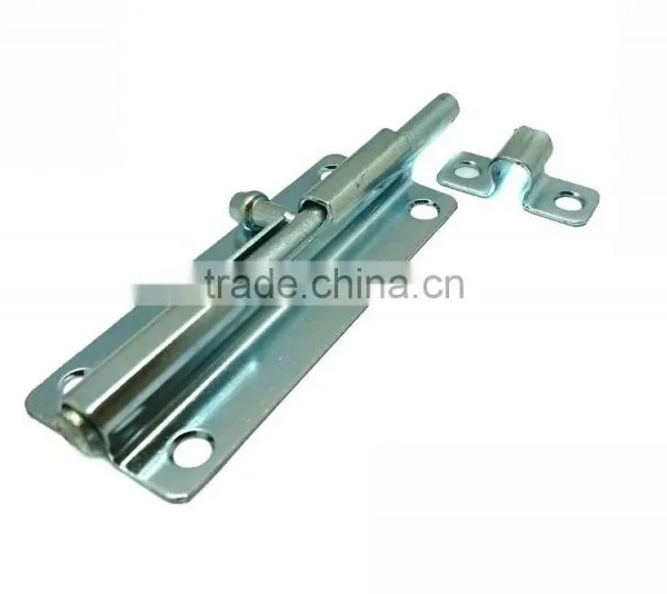 5" Straight Barrel Bolt, Heavy Duty Barrel Bolt Tower Bolt for Doors and Windows Lock 5" photo-4