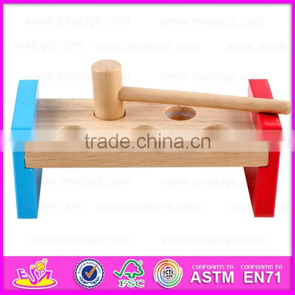 2016 Top Fashion Baby Wooden Toy Hammer W11G022 photo-4
