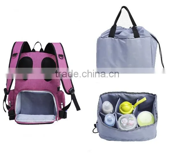Deluxe Fashion Multi-functional Diaper Bag for Stroller photo-4