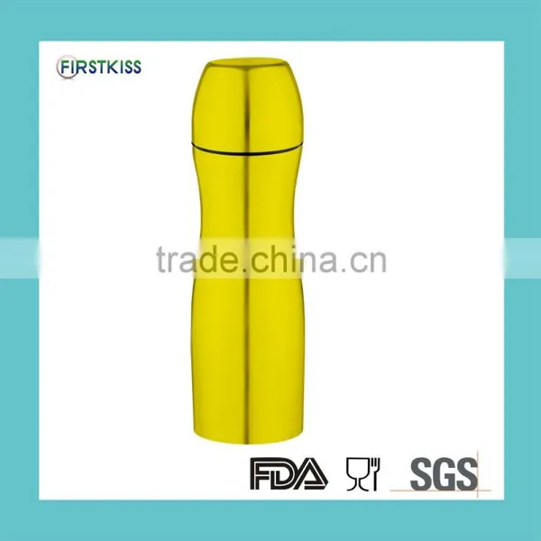 Bowling Shape Double Wall Stainless Steel Vacuum Thermos Flask photo-3