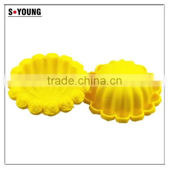 11042 Silicone Baking Tools,cake Baking Molds,flower Silicone Baking Moulds photo-2