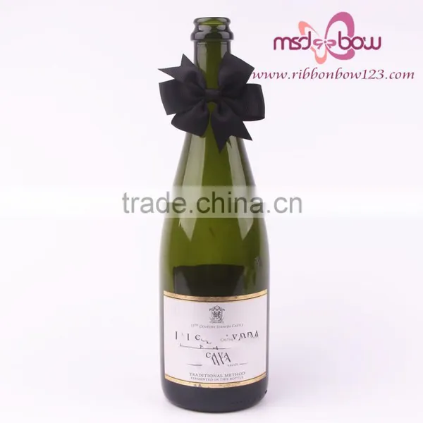 MSD 1"-25mm Grosgrain Ribbon Bow Pre-made Bow for Wine Bottle photo-5