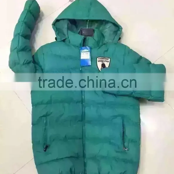 Brand Outlet Stock Clothes For Kids Boy Winter Jackets Stock Lots ST004 photo-2
