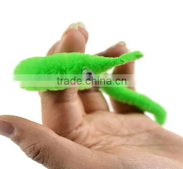 Russian Text Newest Blister Card Children Toys Gift Novelty Plush Twisty Squirmles mr Fuzzy Magic Worm photo-2
