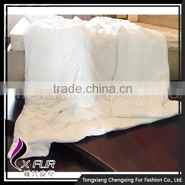 CX-Q-01 In-stock Items High Quality Coral Velvet Side Cheap Polyester Filling Quilt photo-6