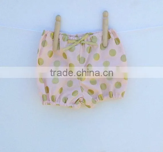 Wholesale Children's Clothing Blank Jogger Pants Baby Soft Ruffle Bloomers Girl Floral Patterns Short photo-5