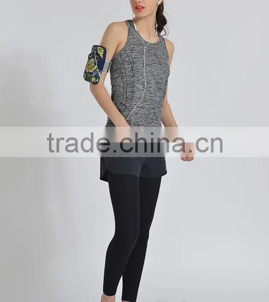 Elastic Breathable Gym Fitness Women's Yoga Shirts Sports Ladies Vest photo-6