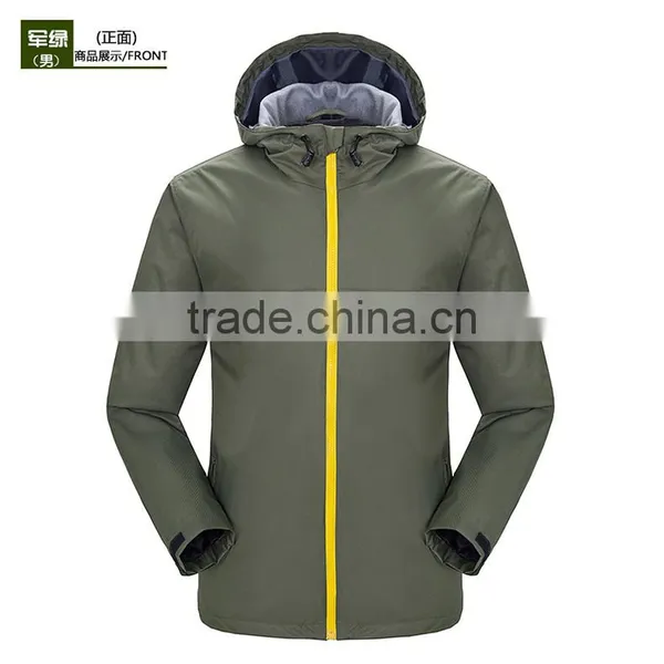 Latest Design Hot Sale Personalized Men Outdoor Waterproof Windproof Mauntaineering Jackts/sport Jackets photo-4