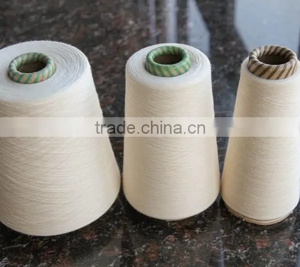 KHT Latest Offer CVC 60/40 Compact Ne 60s Yarn for Knitting Fabric Industry photo-4