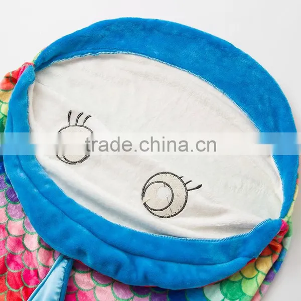 ShiJ Tails Rainbow Fish Blanket For Kids photo-3
